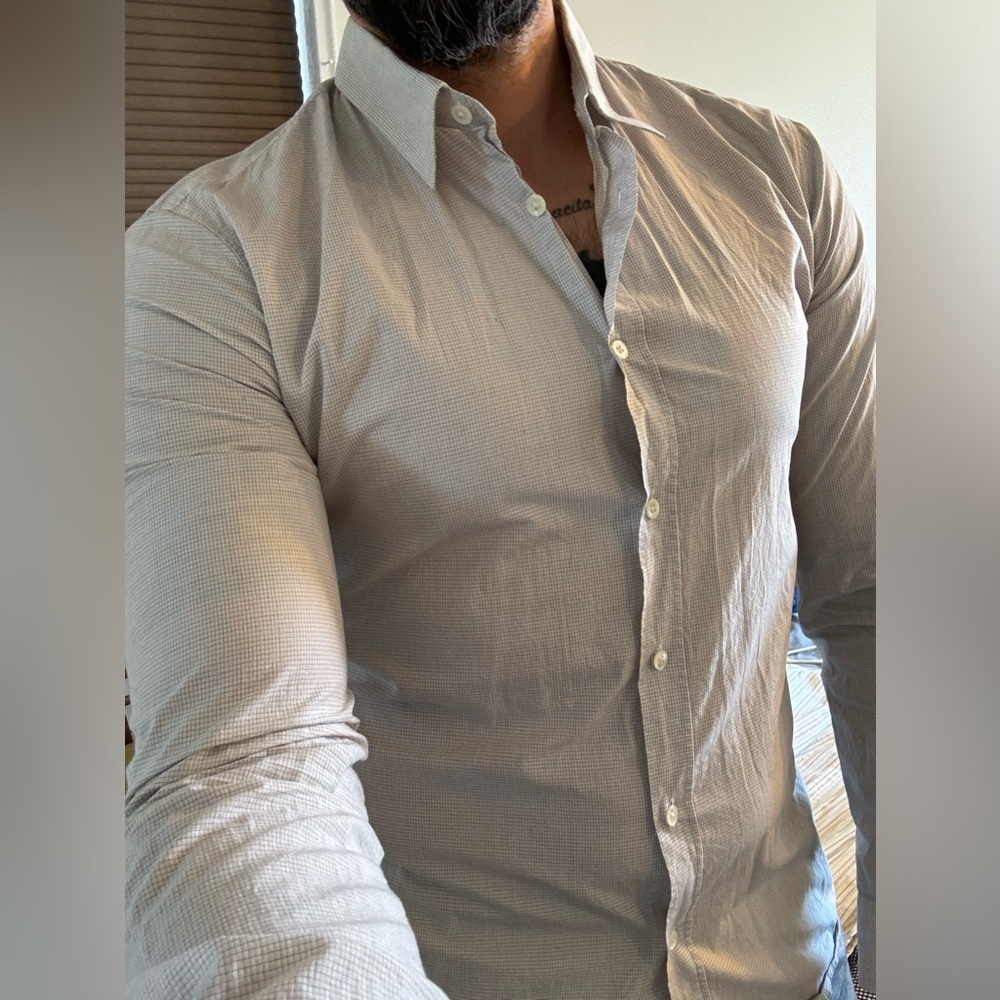 HUGO BOSS dress shirt SLIM FIT- large (L)